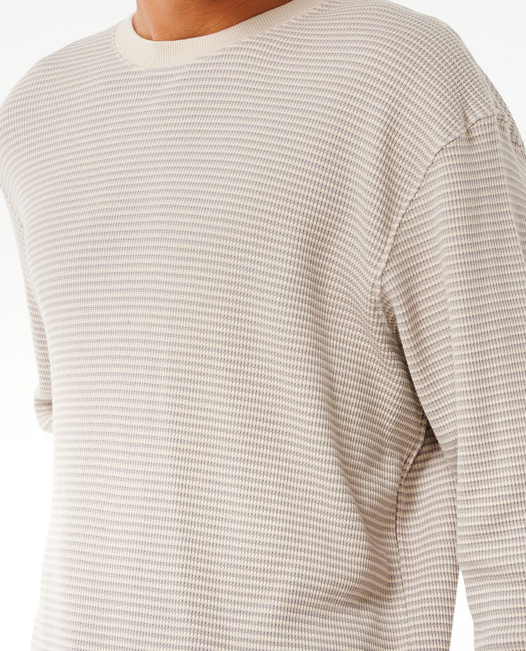 Rip Curl Quality Surf Products Long Sleeve Tee Vintage White