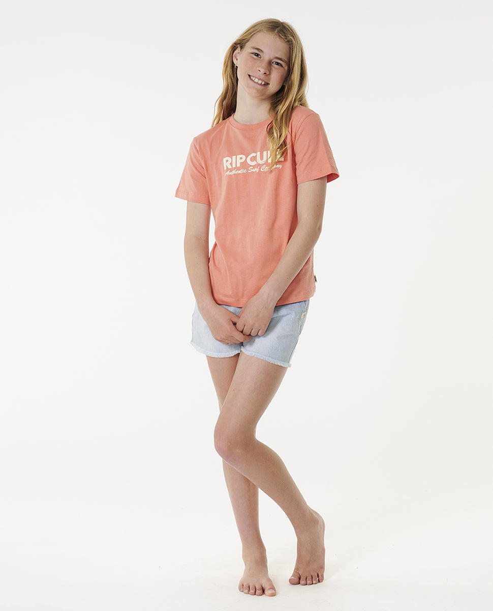 Surf Spray Standard Short Sleeve Tee Girl