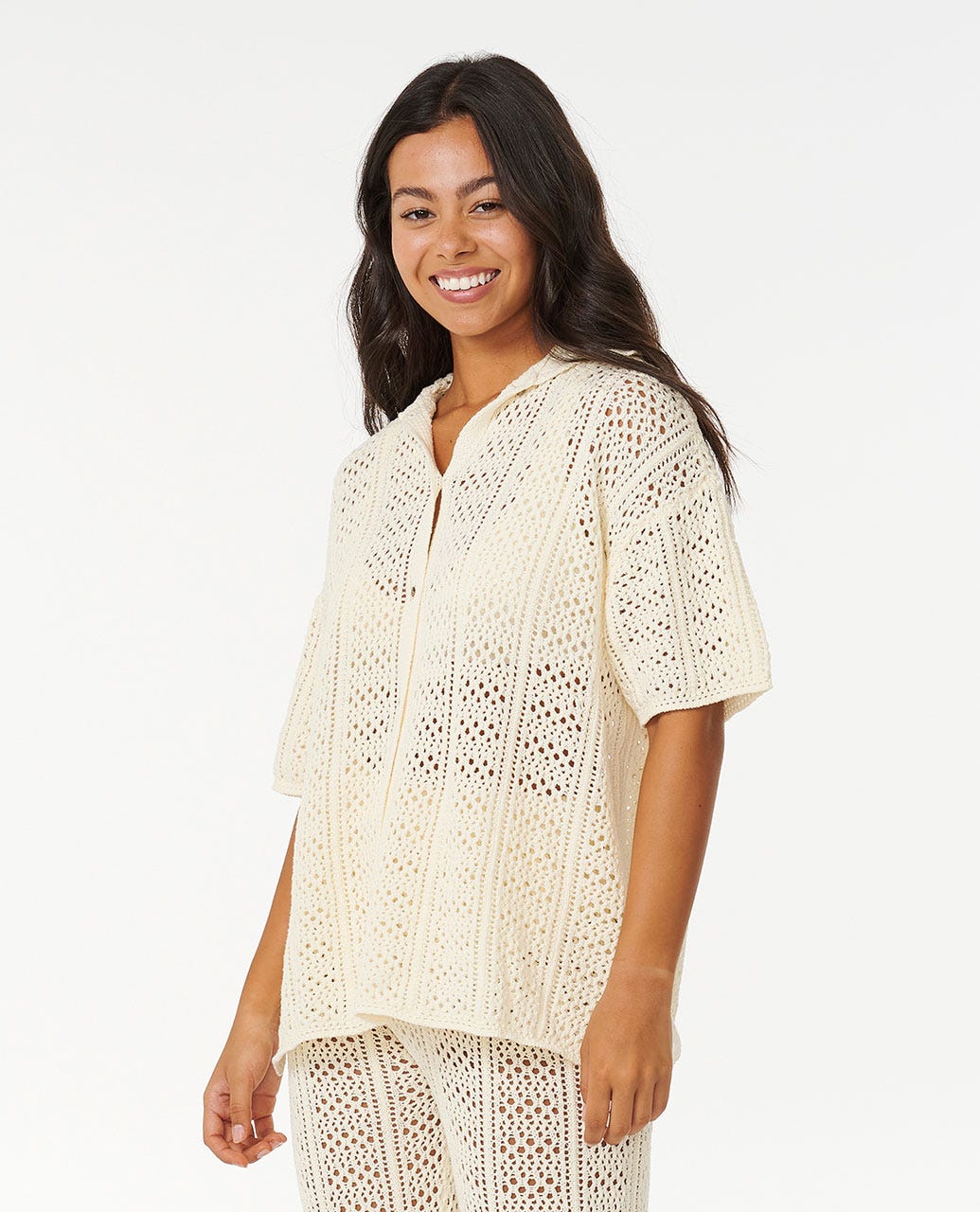 Pacific Dreams Crochet Shirt