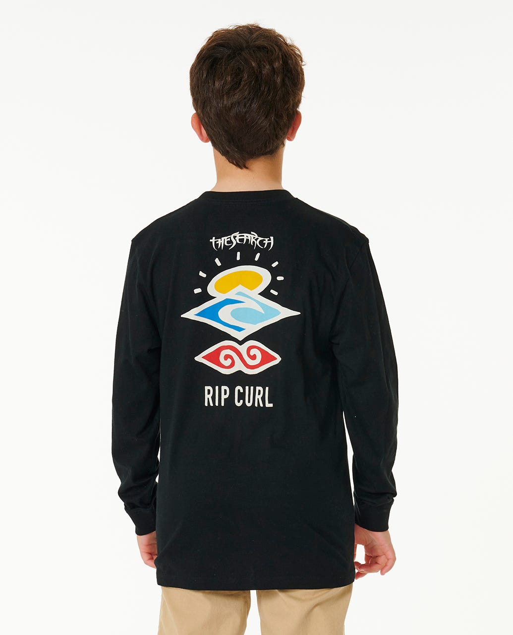 Search Icon Long Sleeve Tee - Boys (8-16 years)