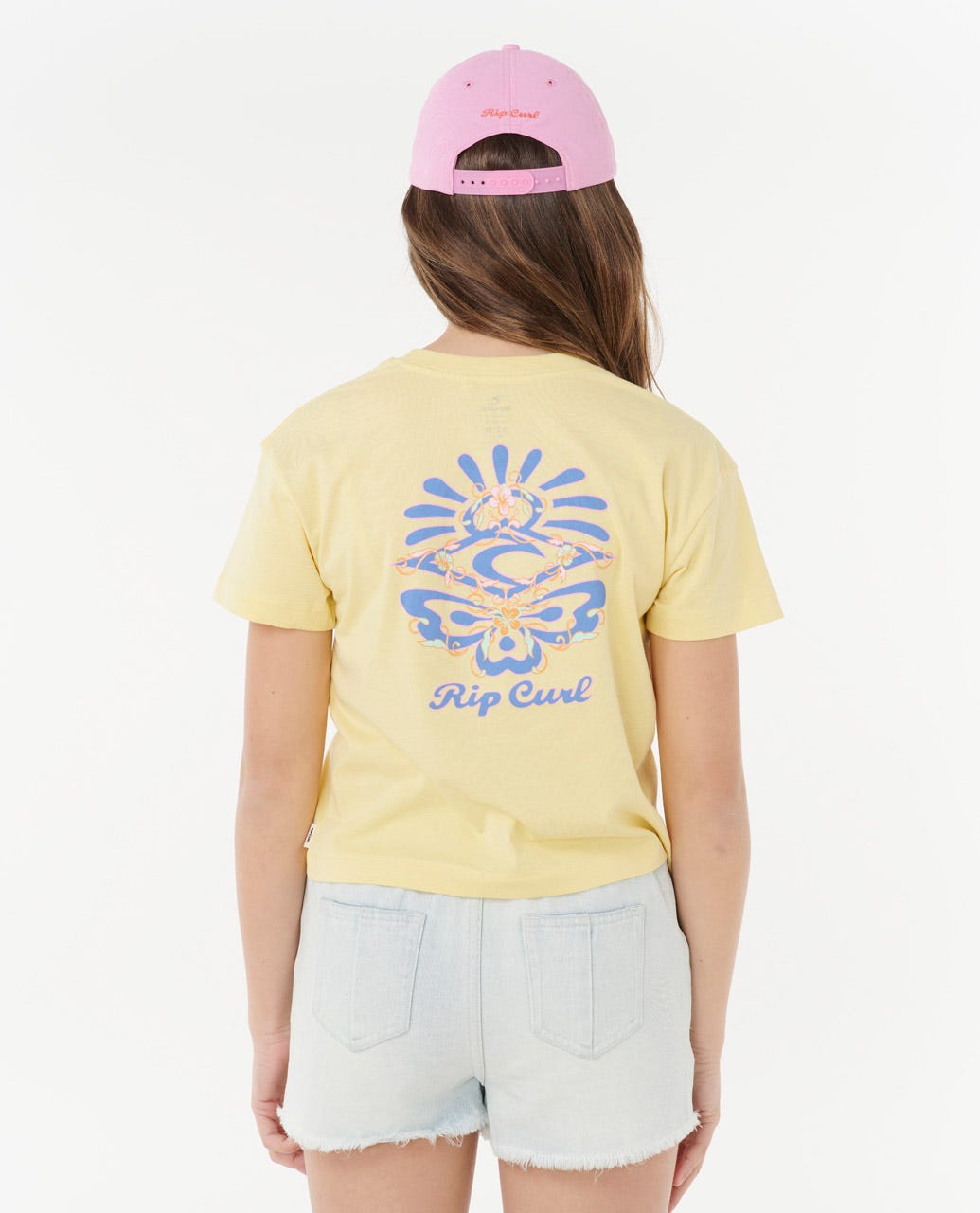 Sunset Skies Crop Tee - Girls (8-16 years)