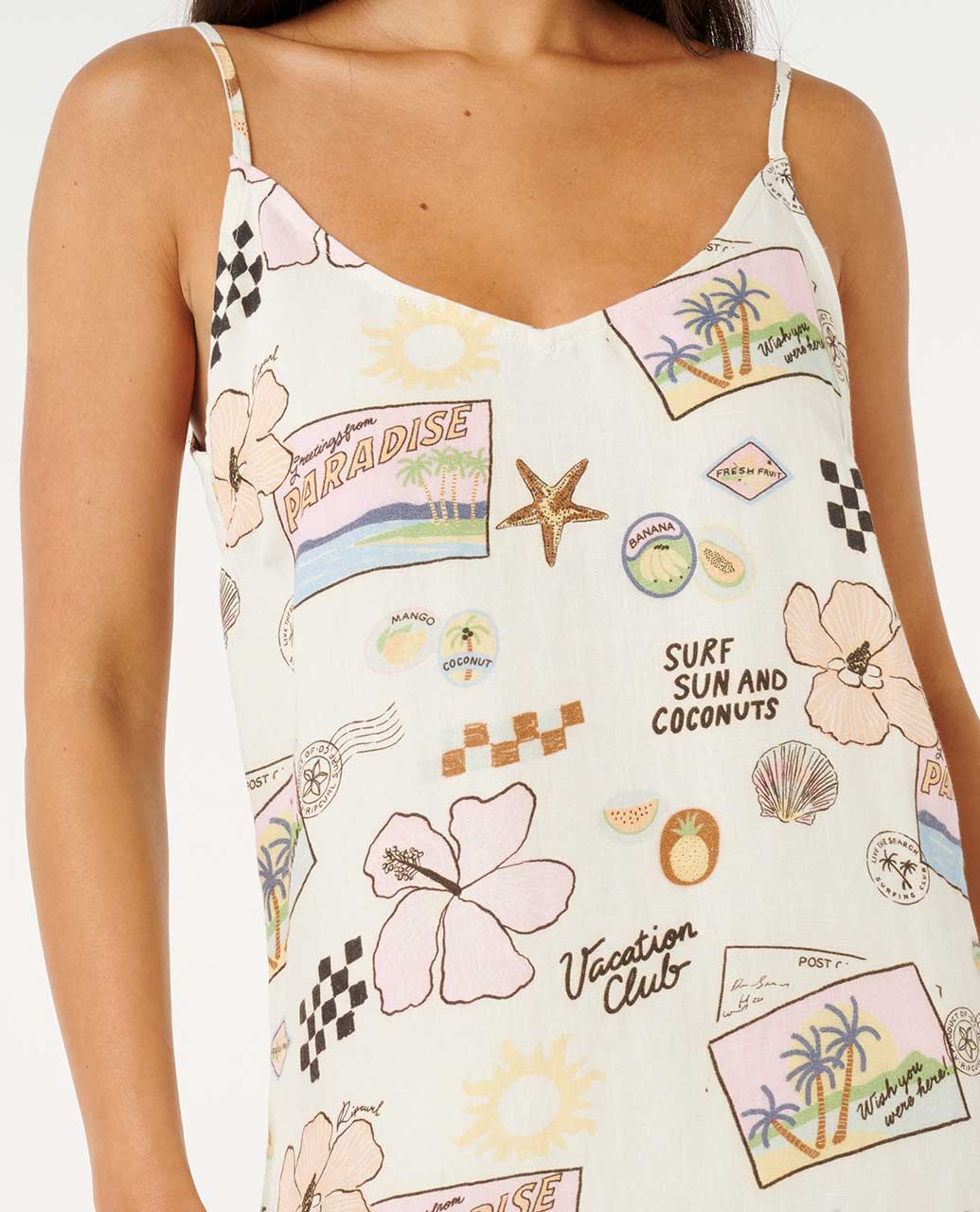 Sunset Luau Mini Dress