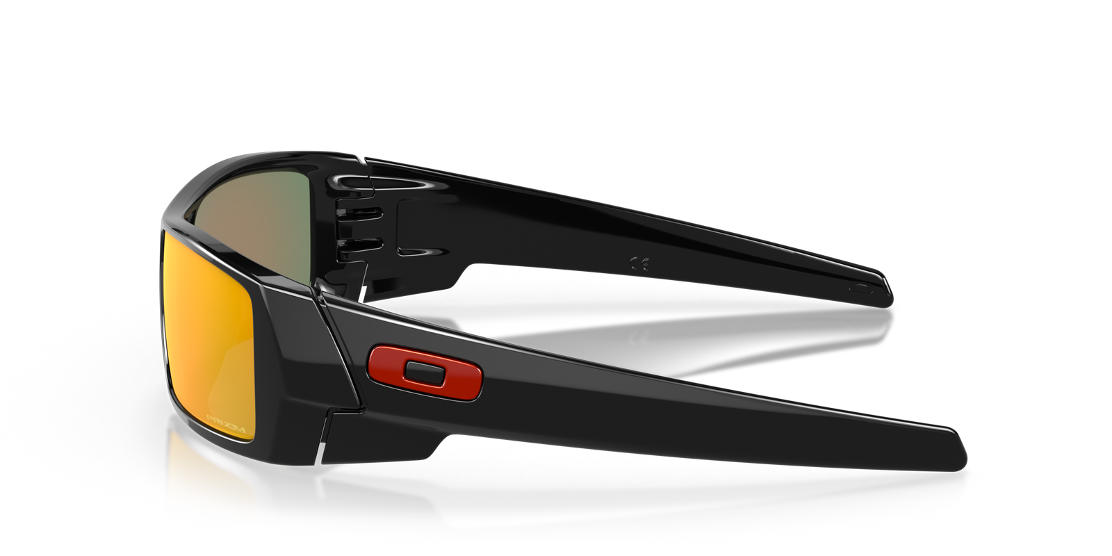 Gascan Sunglasses Polished Black - Prizm Ruby Lens