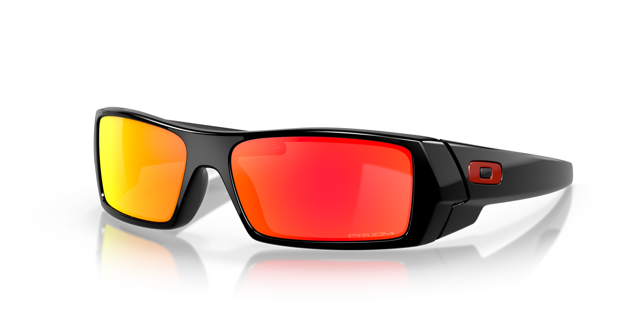 Gascan Sunglasses Polished Black - Prizm Ruby Lens