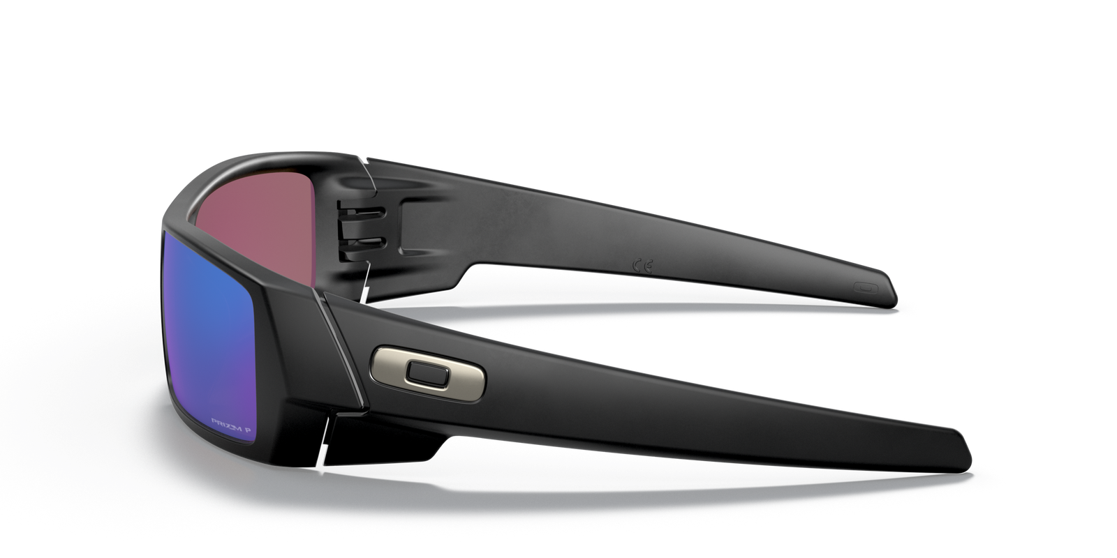 Gascan Sunglasses Matte Black - Prizm Sapphire Polarized Lens