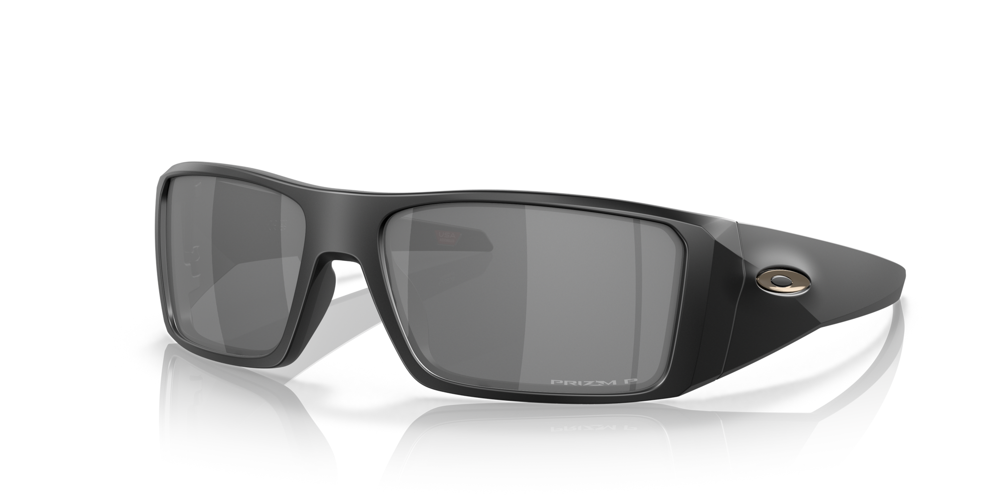 Heliostat Sunglasses Matte Black - Prizm Black Polarized Lens