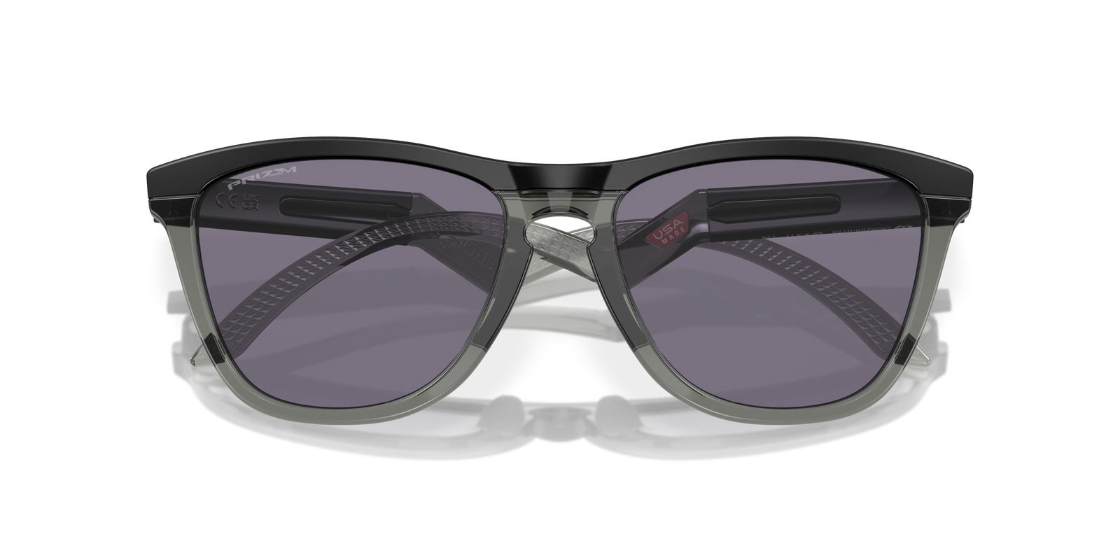 Frogskins Hybrid Sunglasses Matte Black - Prizm Grey Lens