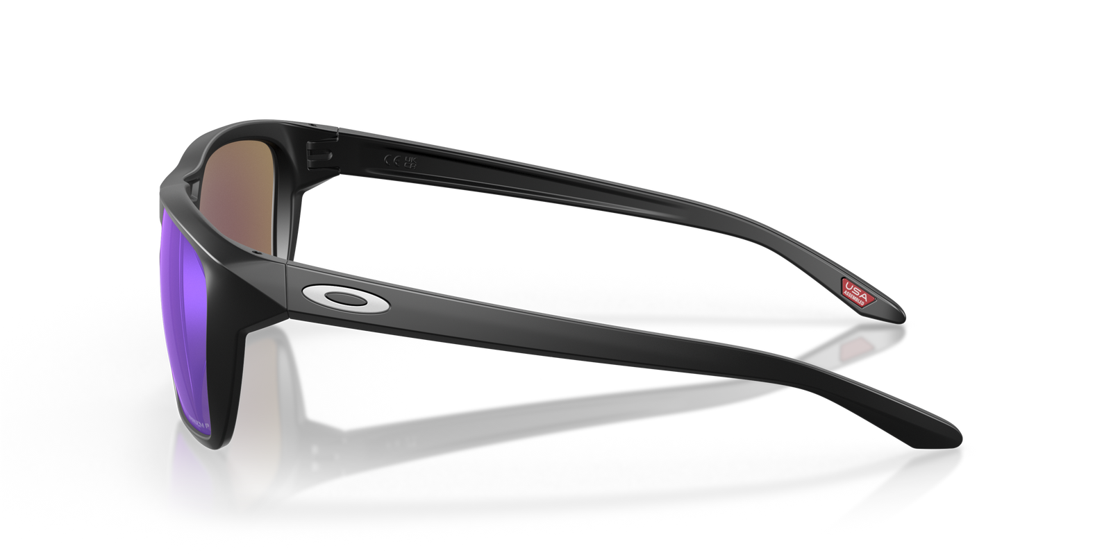 Sylas Sunglasses Matte Black - Prizm Sapphire Polarized Lens