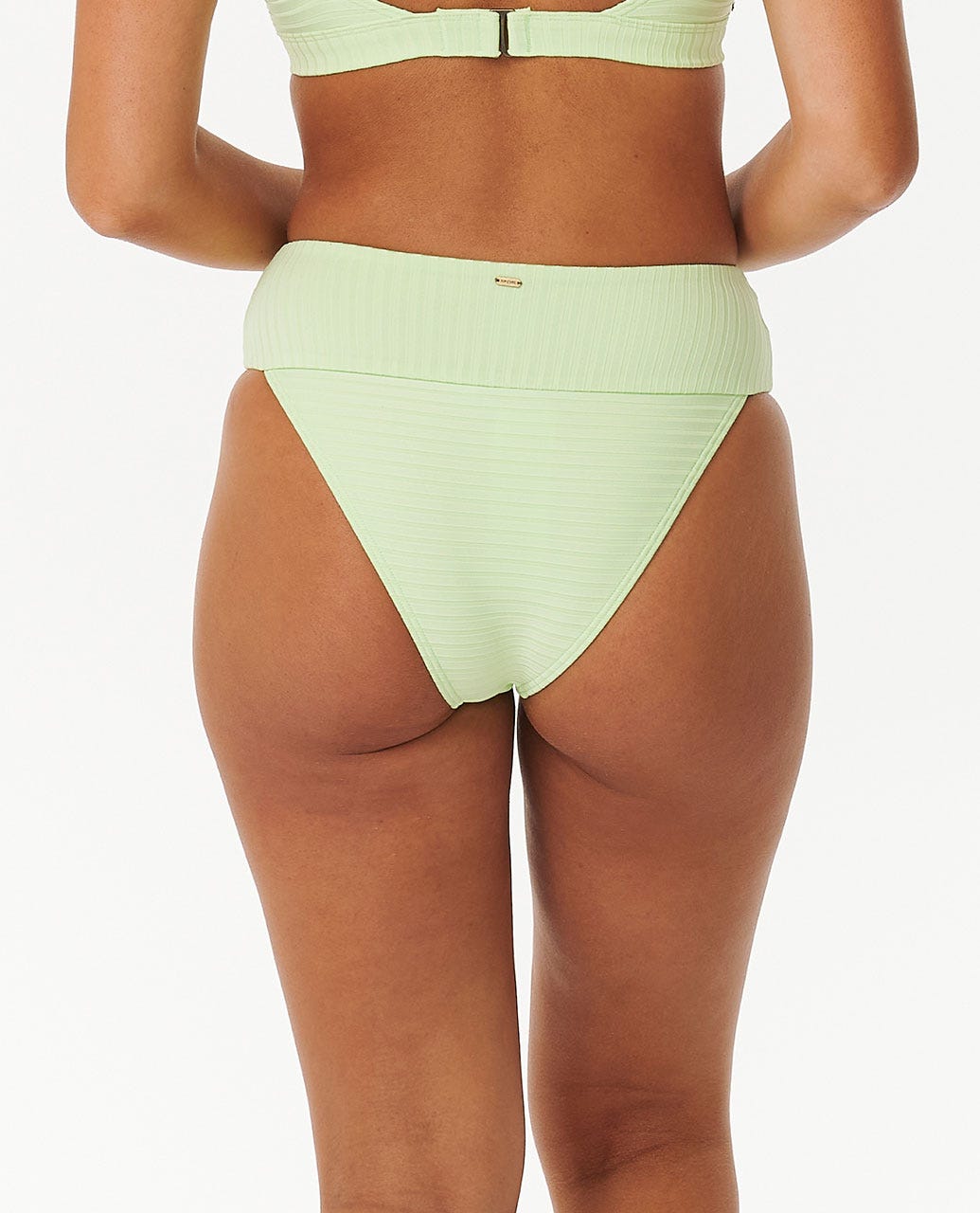 Premium Surf High Waist Cheeky Coverage Bikini Bottoms