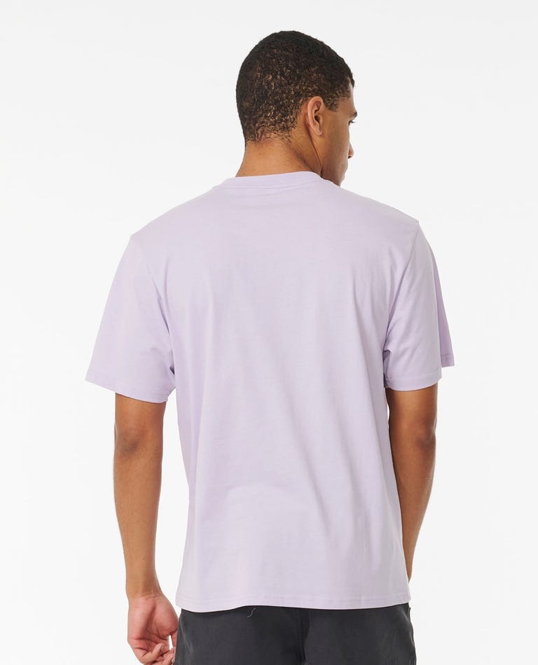 Ripcurl Pill Icon Short Sleeve Tee Lilac