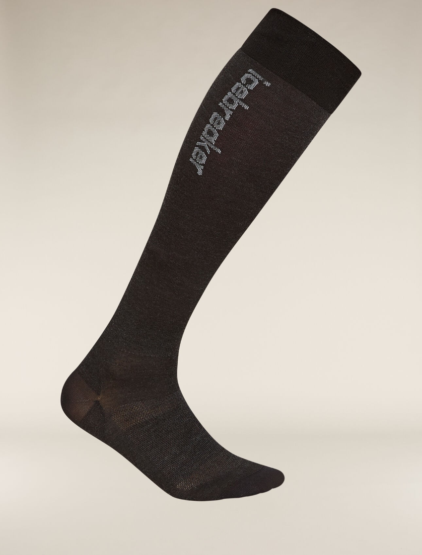 Women's Merino Snow Liner Over the Calf Socks