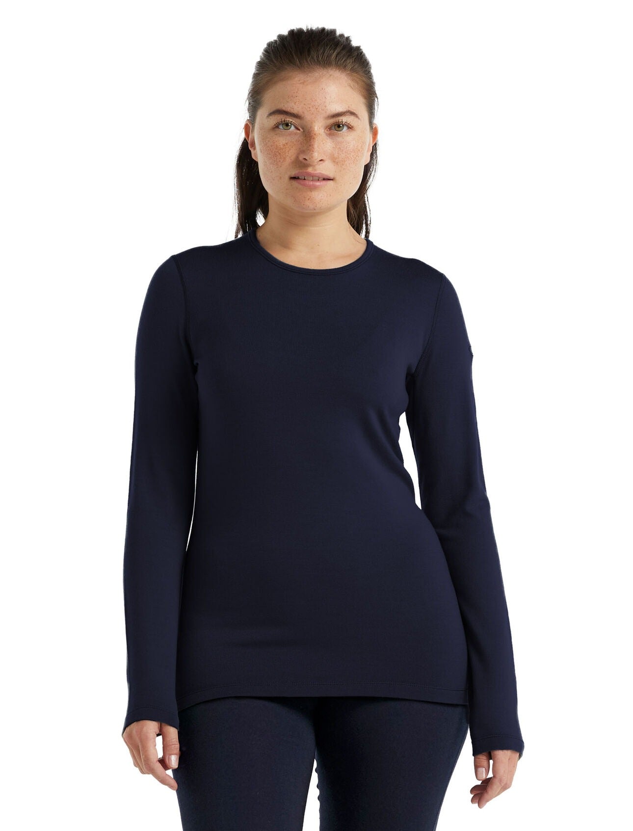 Womens Tech Top Long Sleeve Crewe Thermal Top