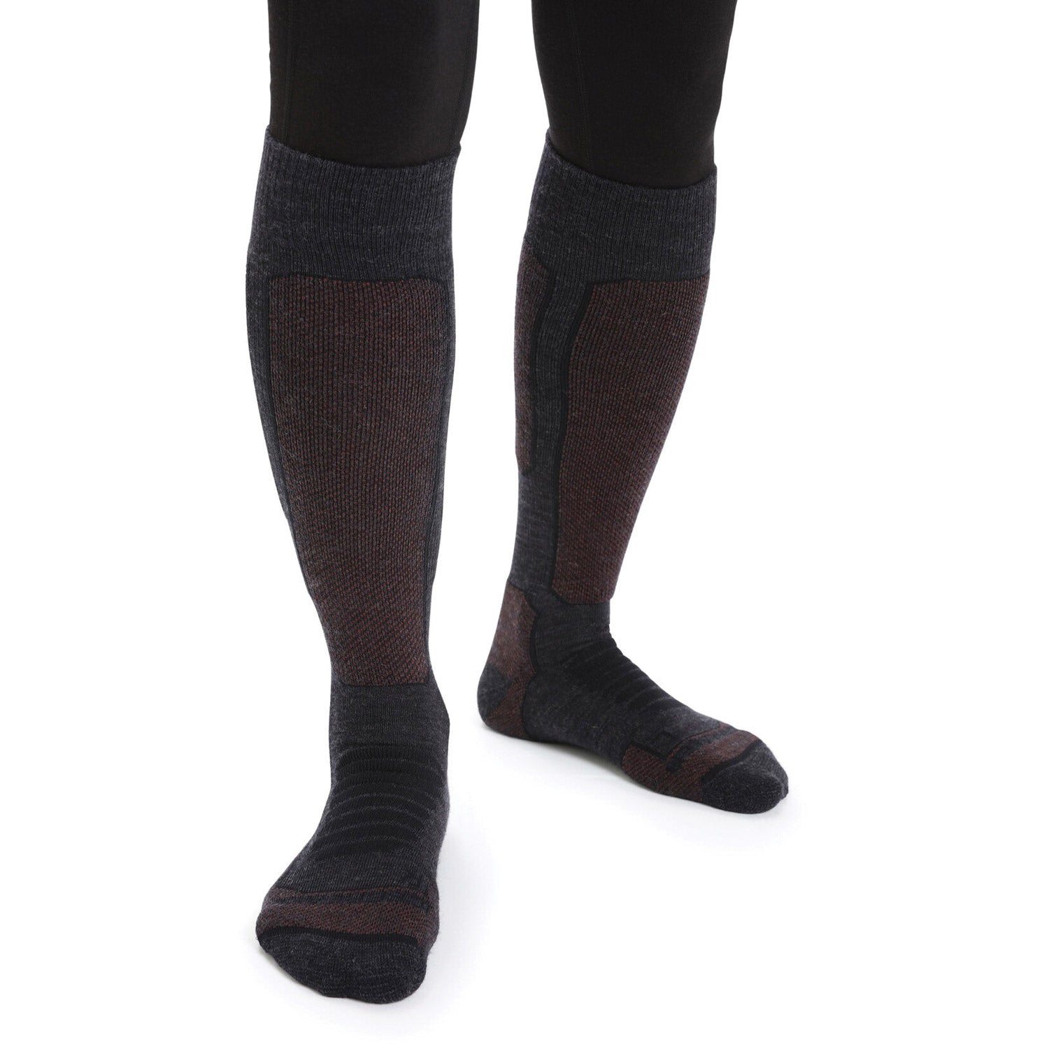 Women's Merino Ski+ Medium Over the Calf Socks