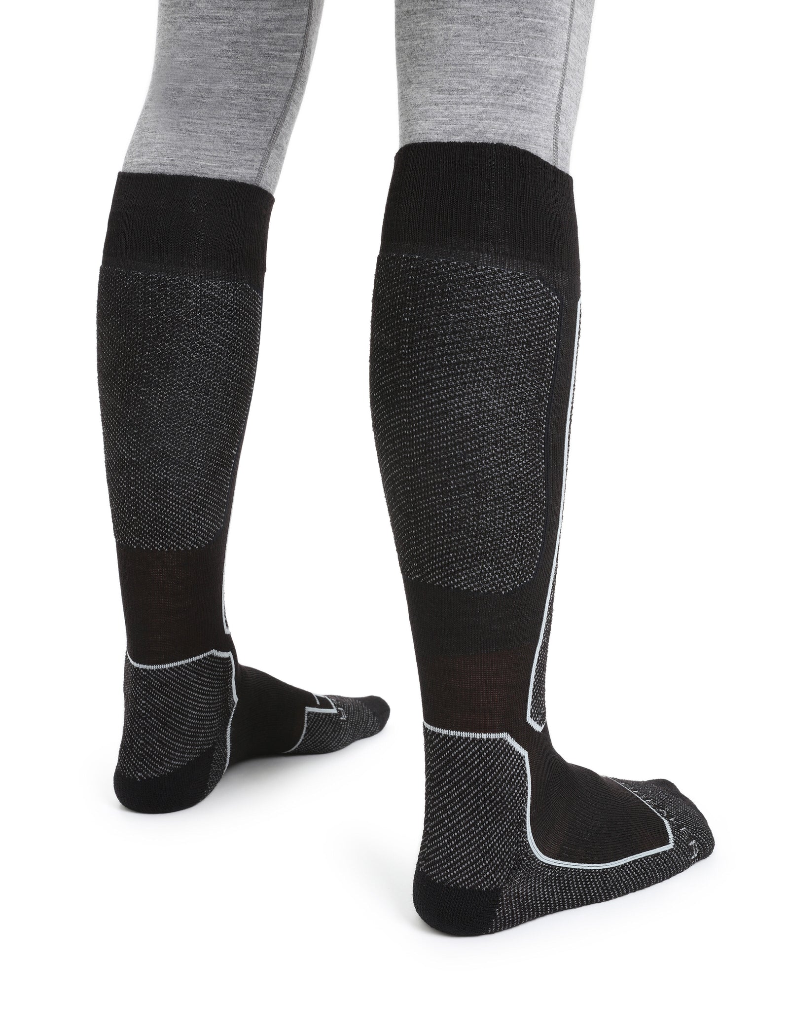 Men's Merino Ski+ Light Over the Calf Socks