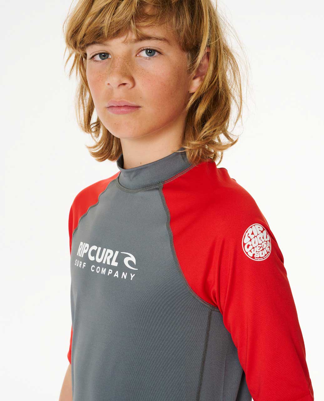 Shock UV Short Sleeve Rash Vest - Boys (8-16 years)