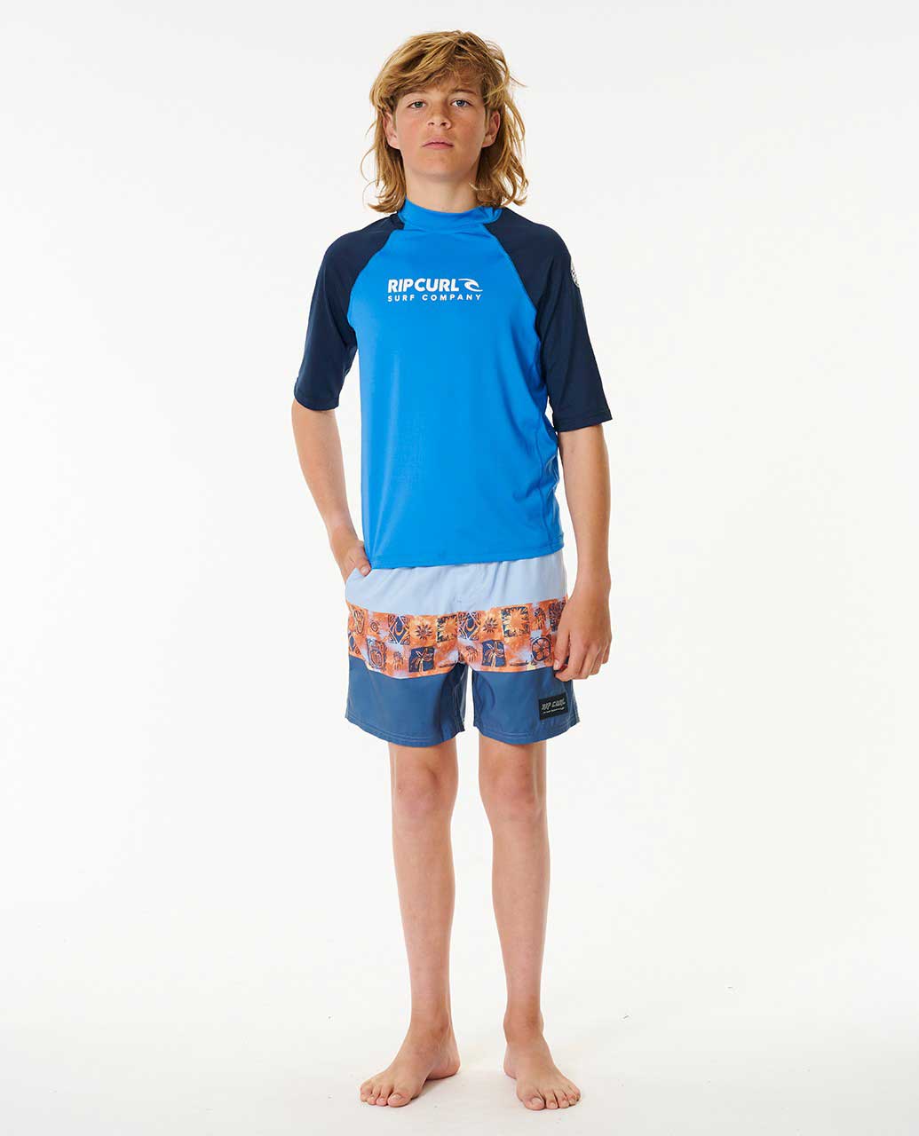 Shock UV Short Sleeve Rash Vest - Boys (8-16 years)