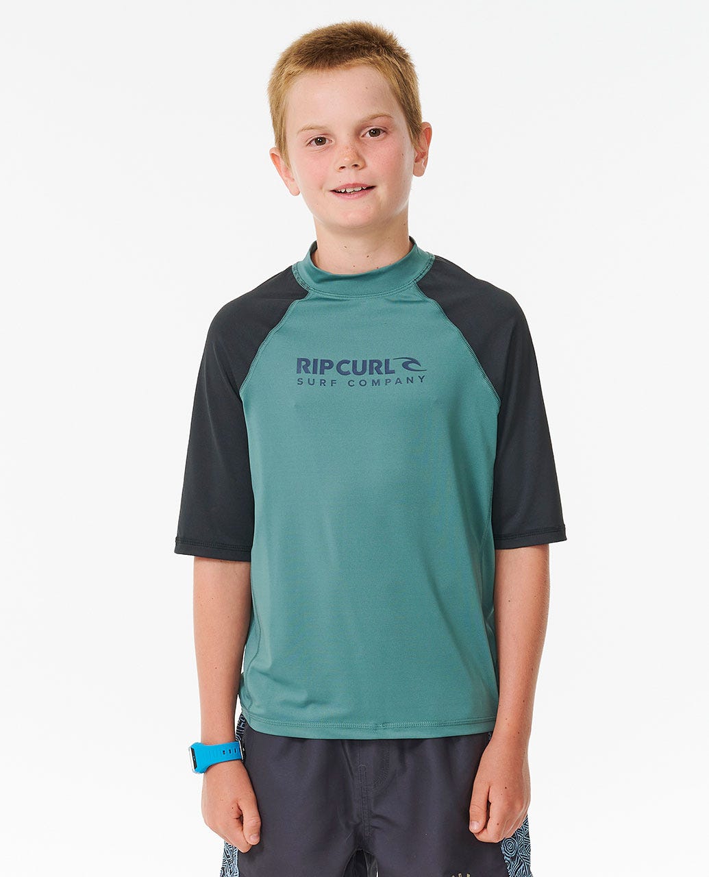 Shock UV Short Sleeve Rash Vest - Boys (8-16 years)