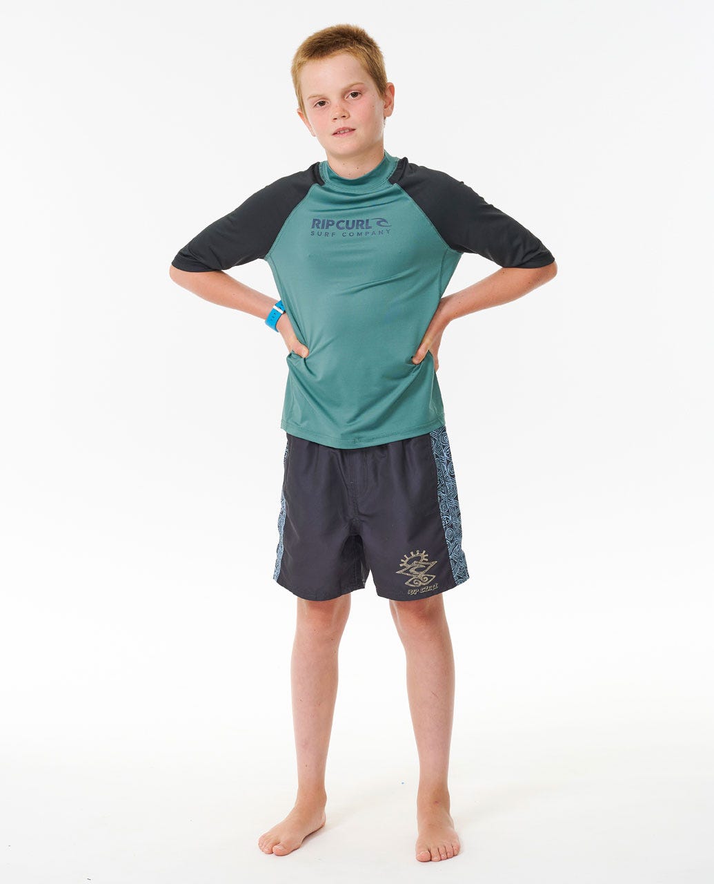 Shock UV Short Sleeve Rash Vest - Boys (8-16 years)
