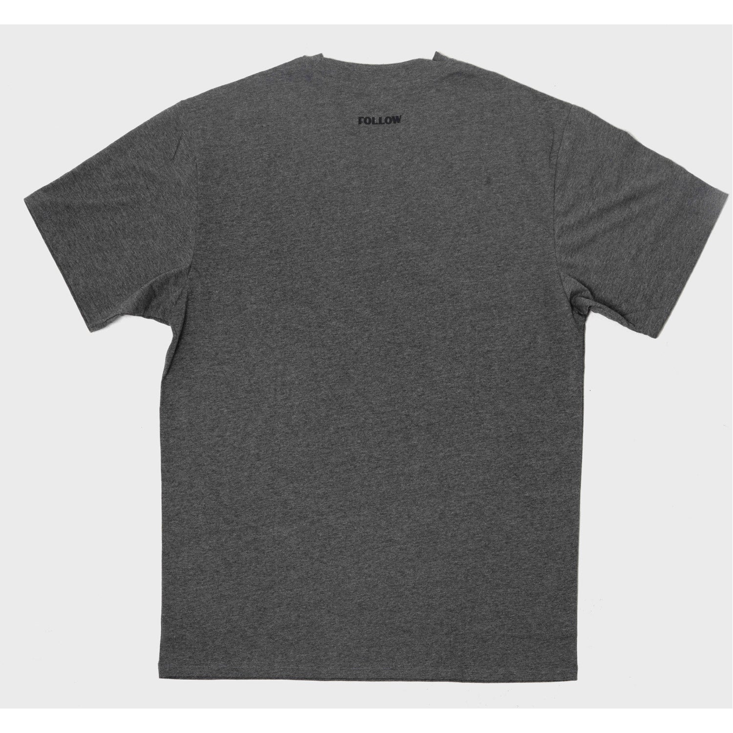 Follow Never You Mind Tee Grey Heather