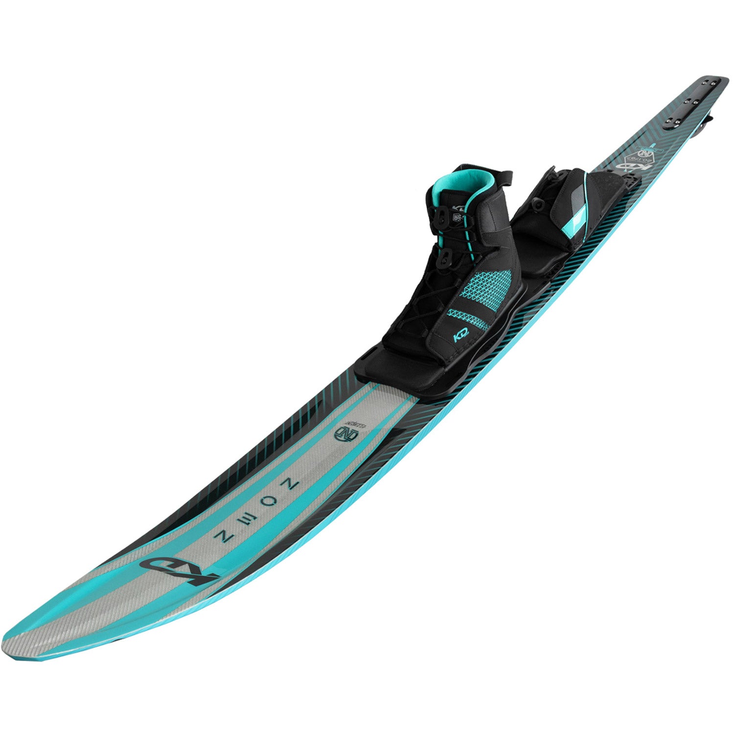Neon Slalom Ski w/ Bliss Boot Package