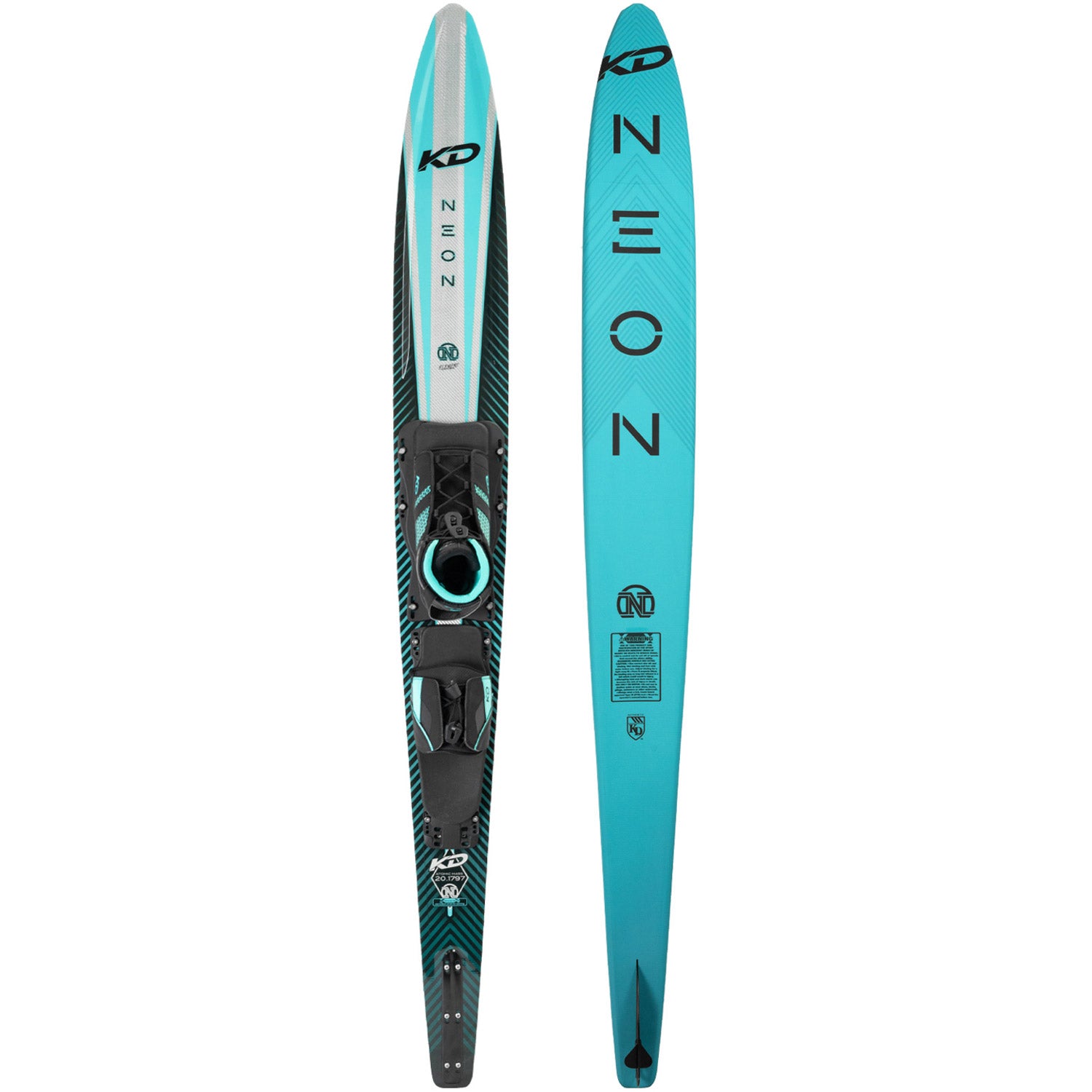 Neon Slalom Ski w/ Bliss Boot Package