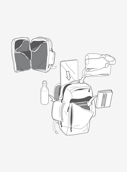 Multipath 27L Travel Pack