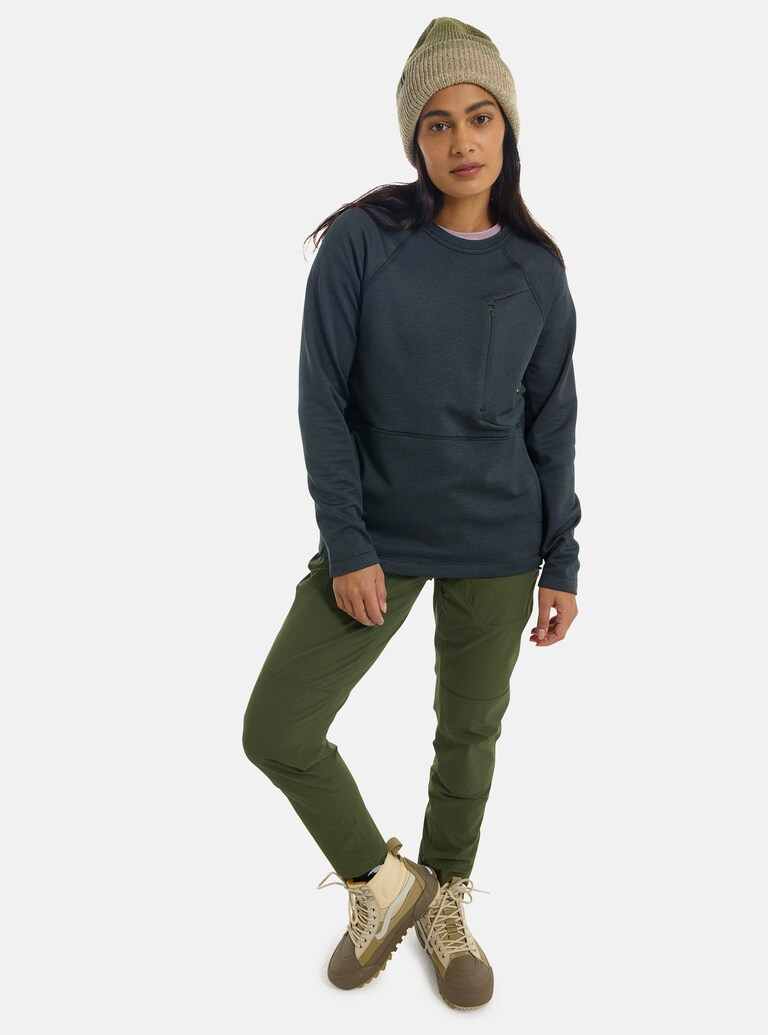Women's Multipath Grid Crewneck Fleece