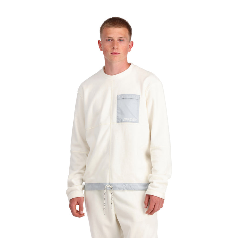 Mens Lounge Crew Fleece Top