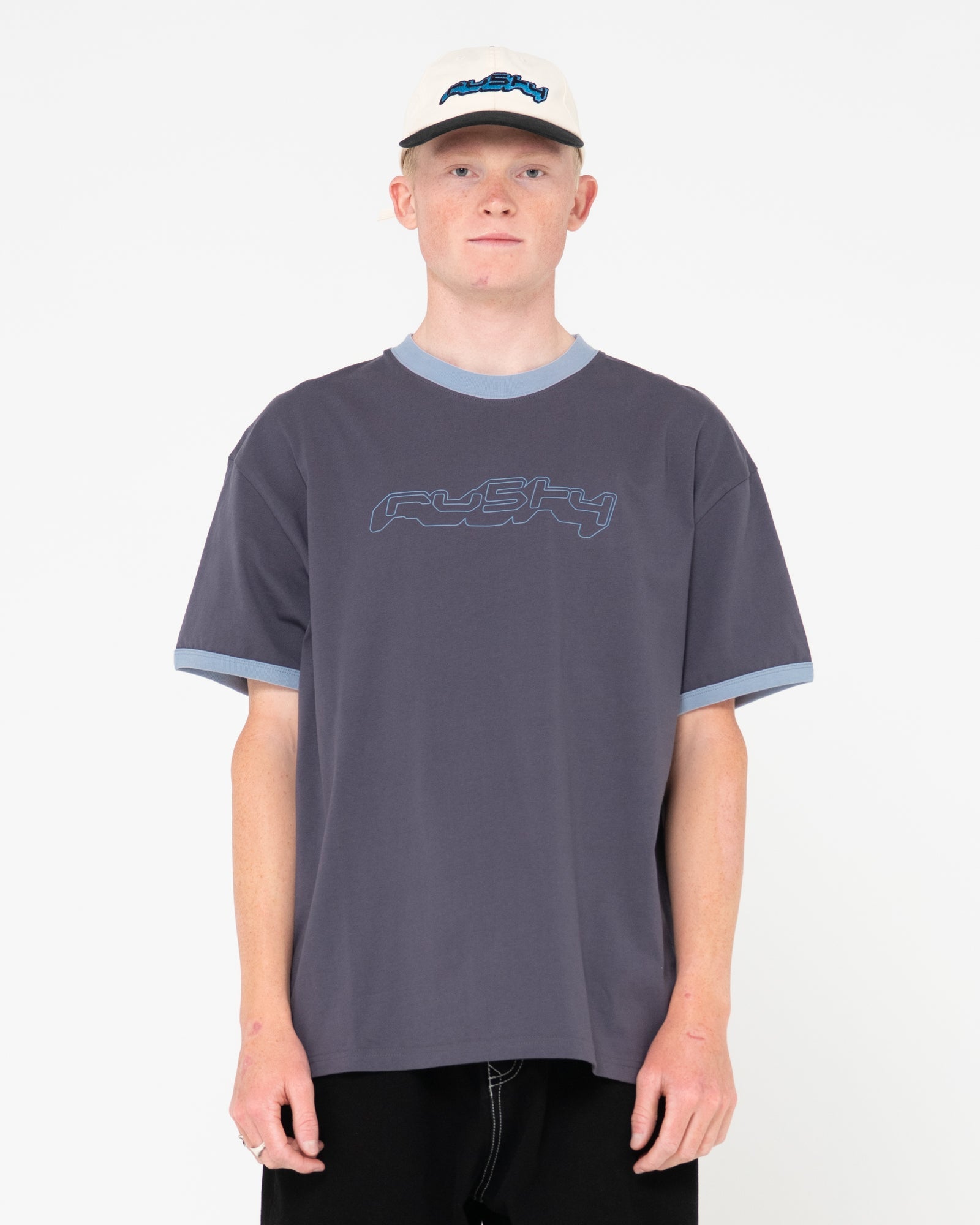 Cypher Graphic Ringer Tee