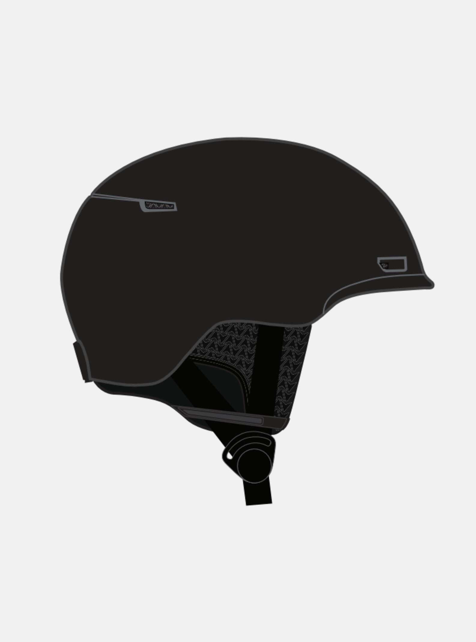 Oslo WaveCel Round Fit Snow Helmet