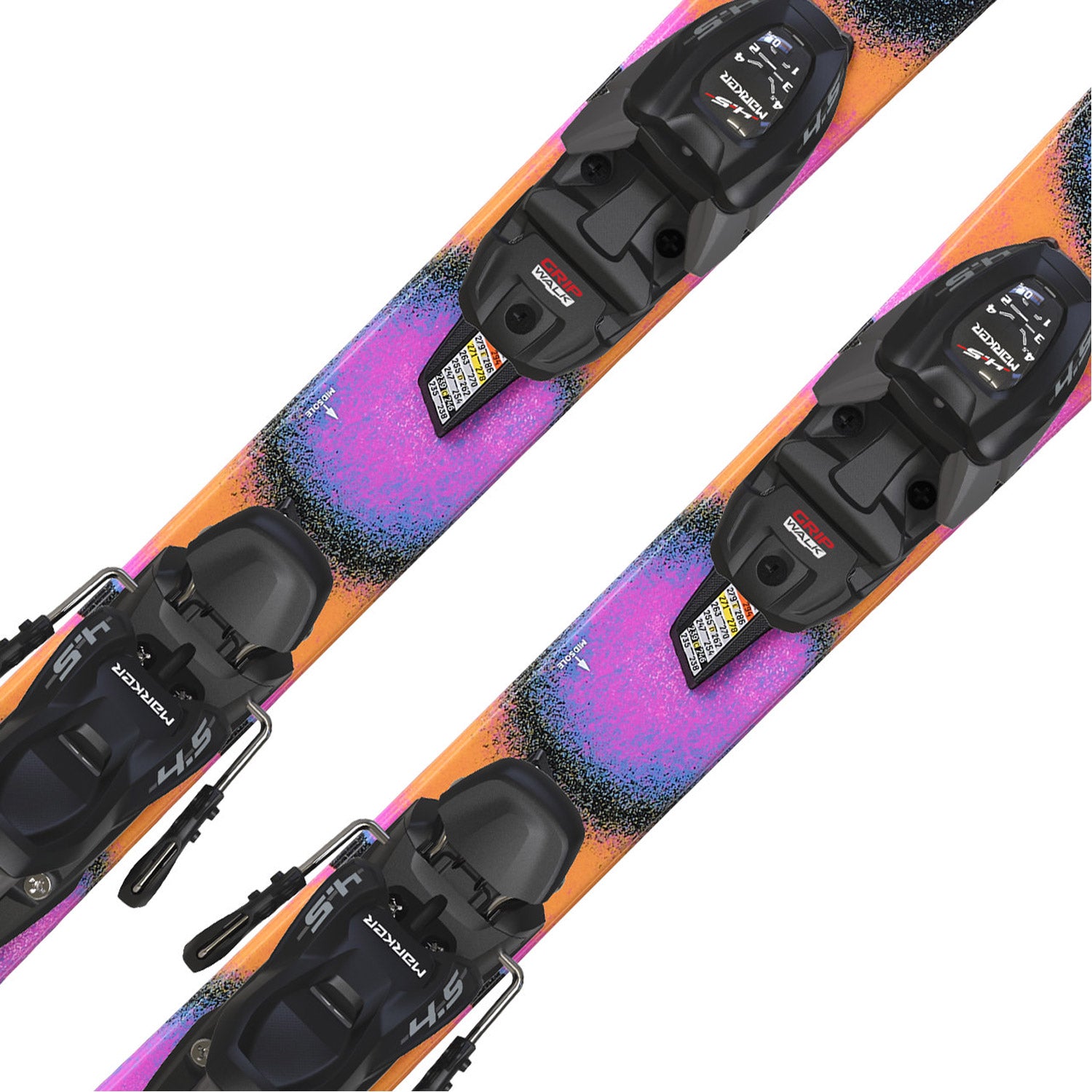 Jr Omen Skis w/ FDT 4.5 Bindings