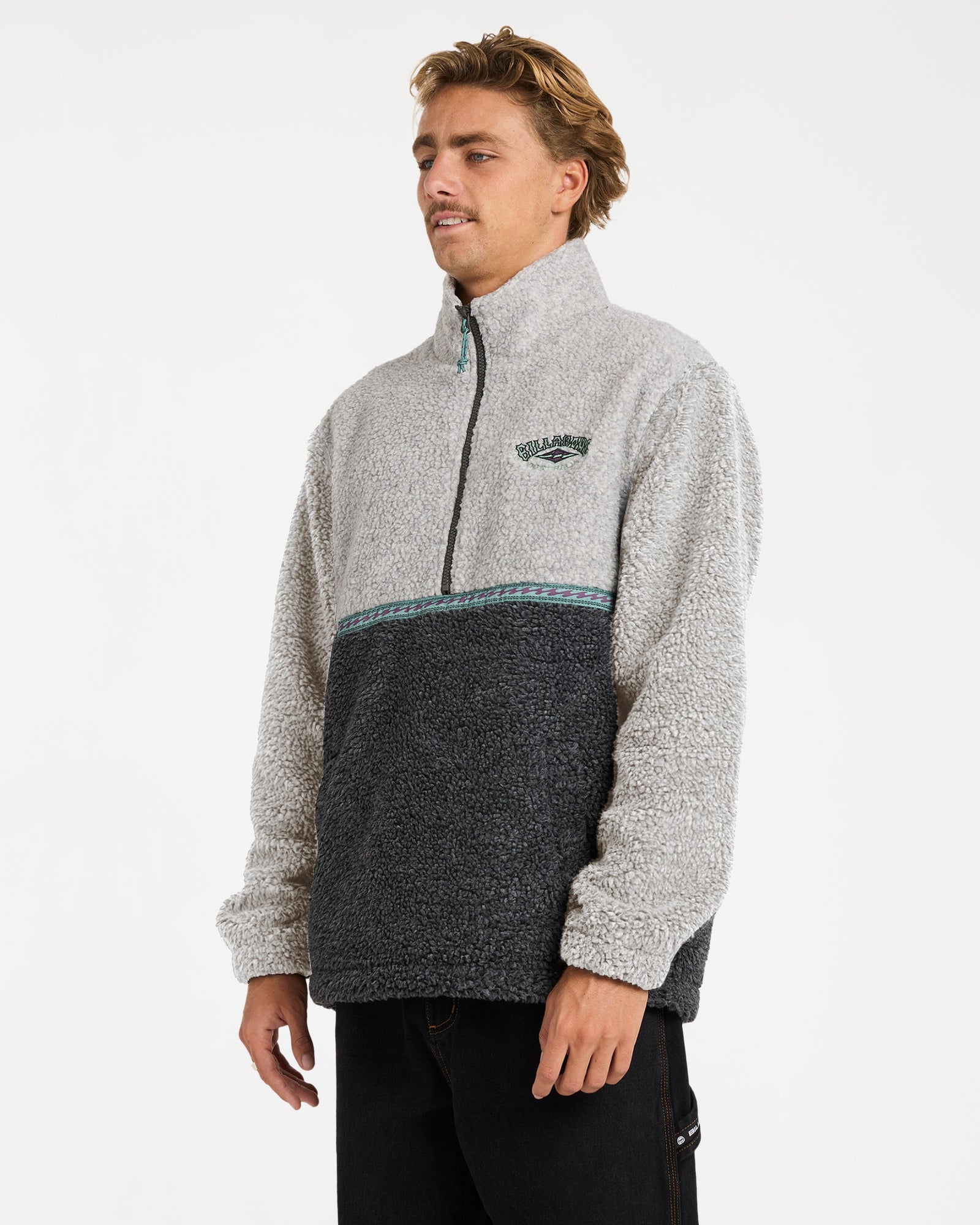 Mens Tombstone Half Zip Fleece Pullover