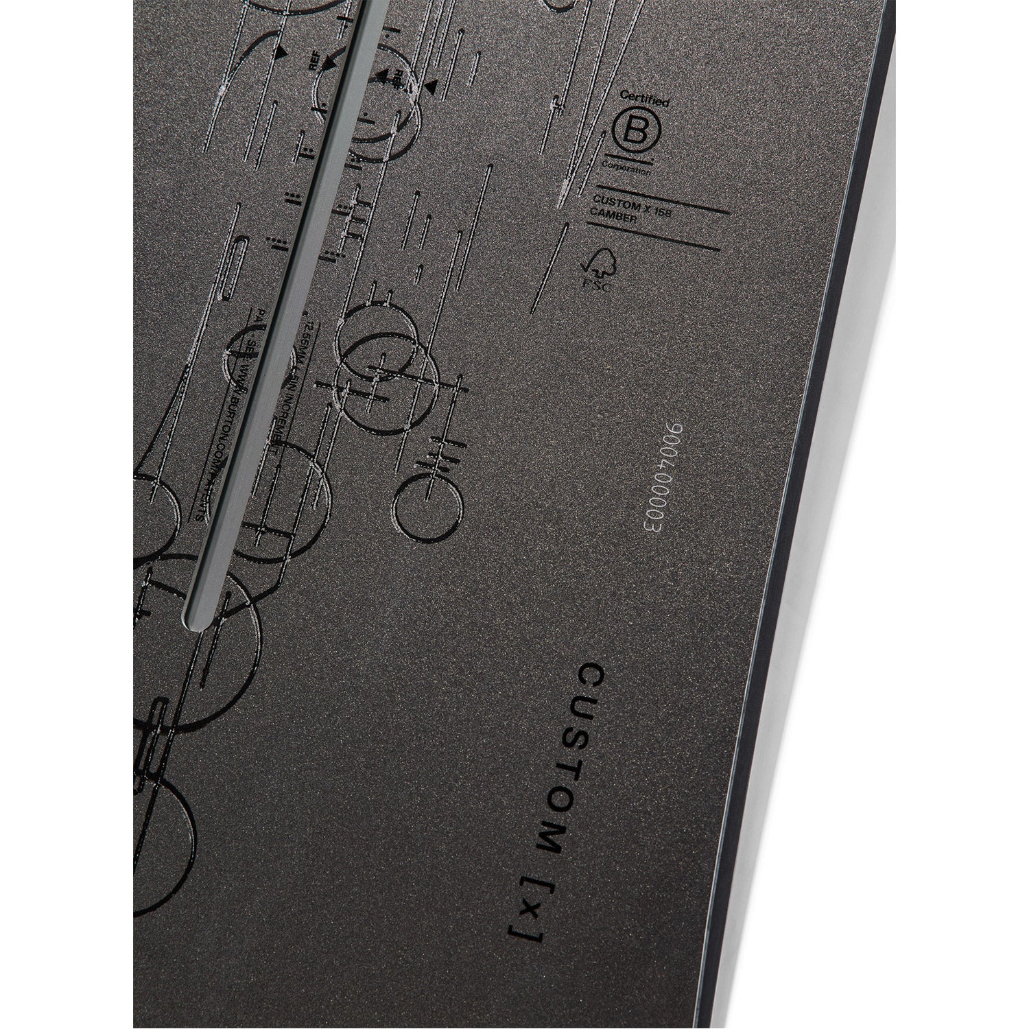 Custom X Etched Camber Snowboard