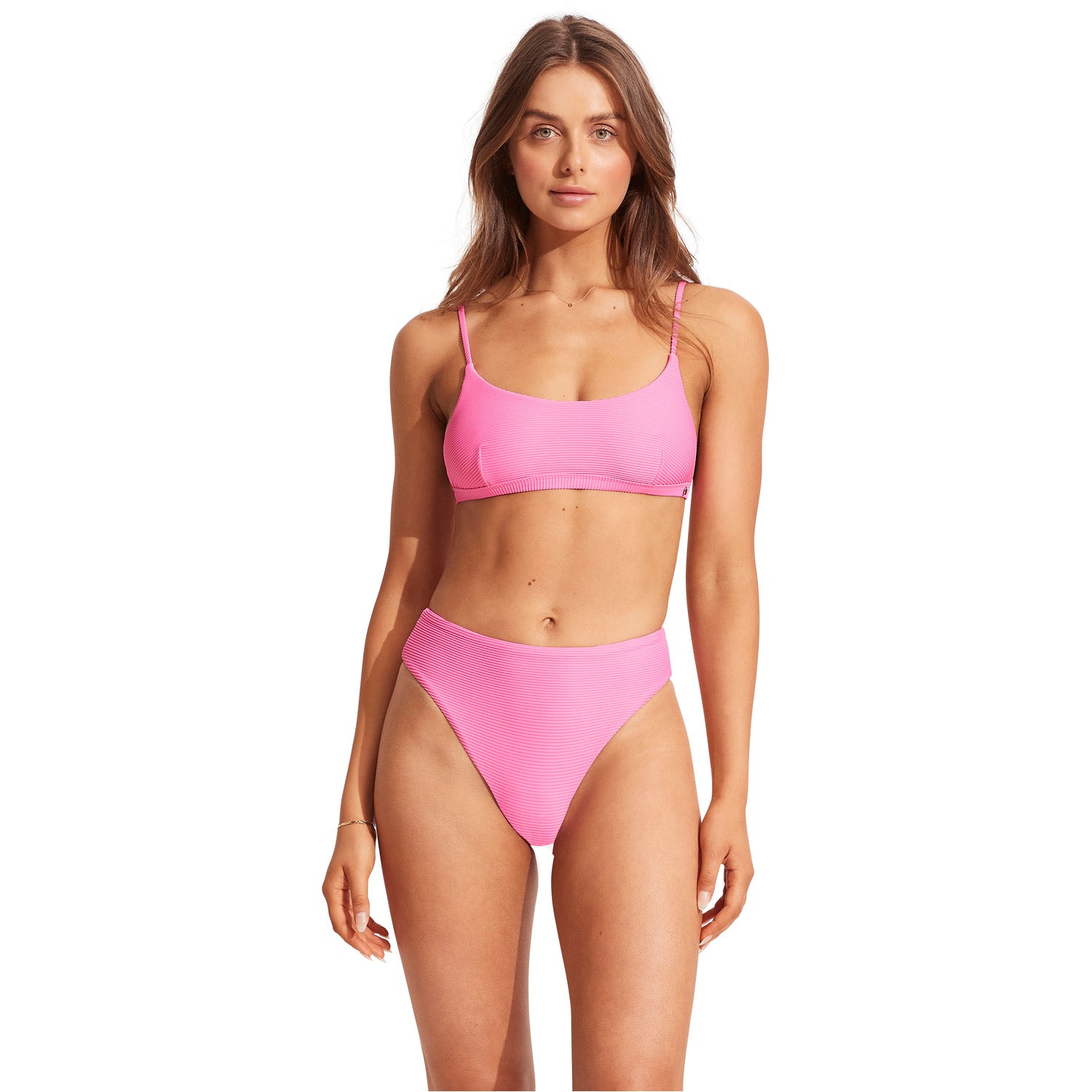Essentials Hi Rise Bikini Bottom