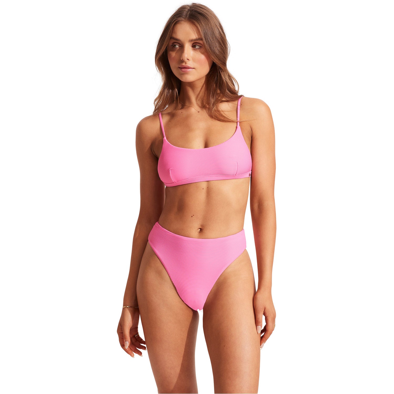Essentials Hi Rise Bikini Bottom