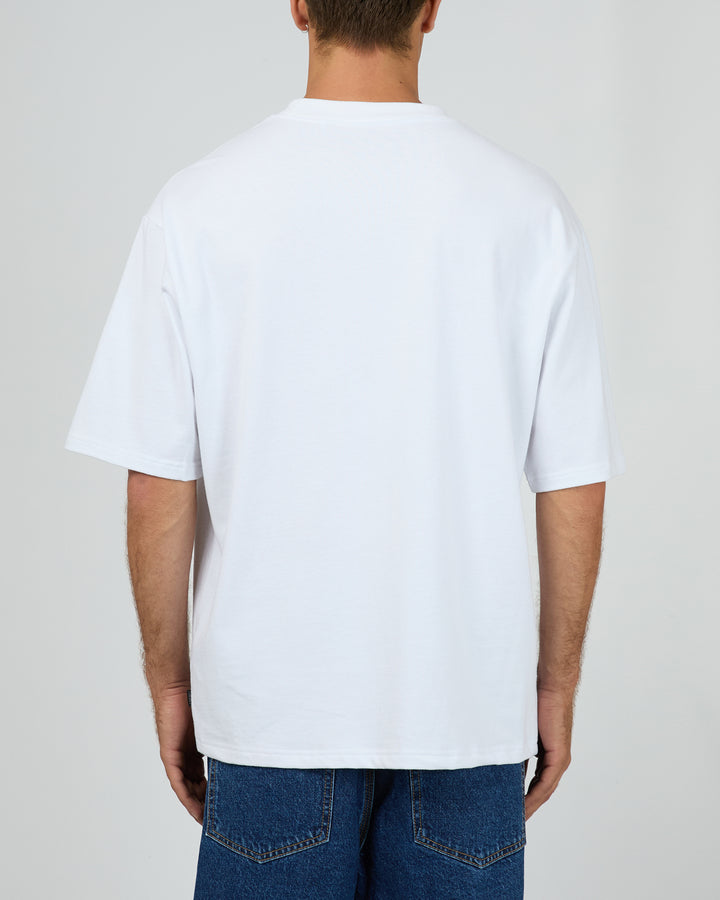 Classic Emb Tee White