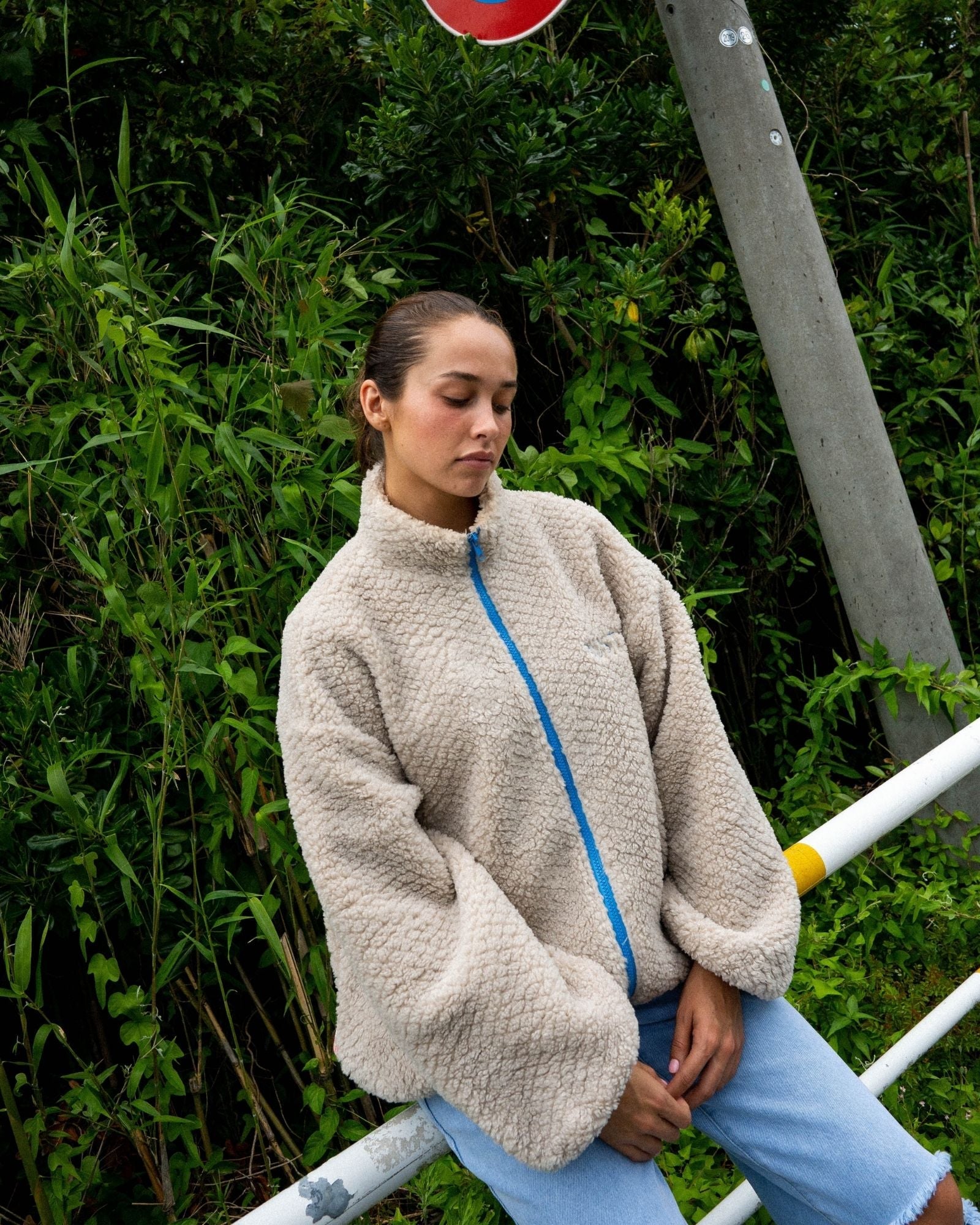 Ollie Sherpa Zip Through Fleece