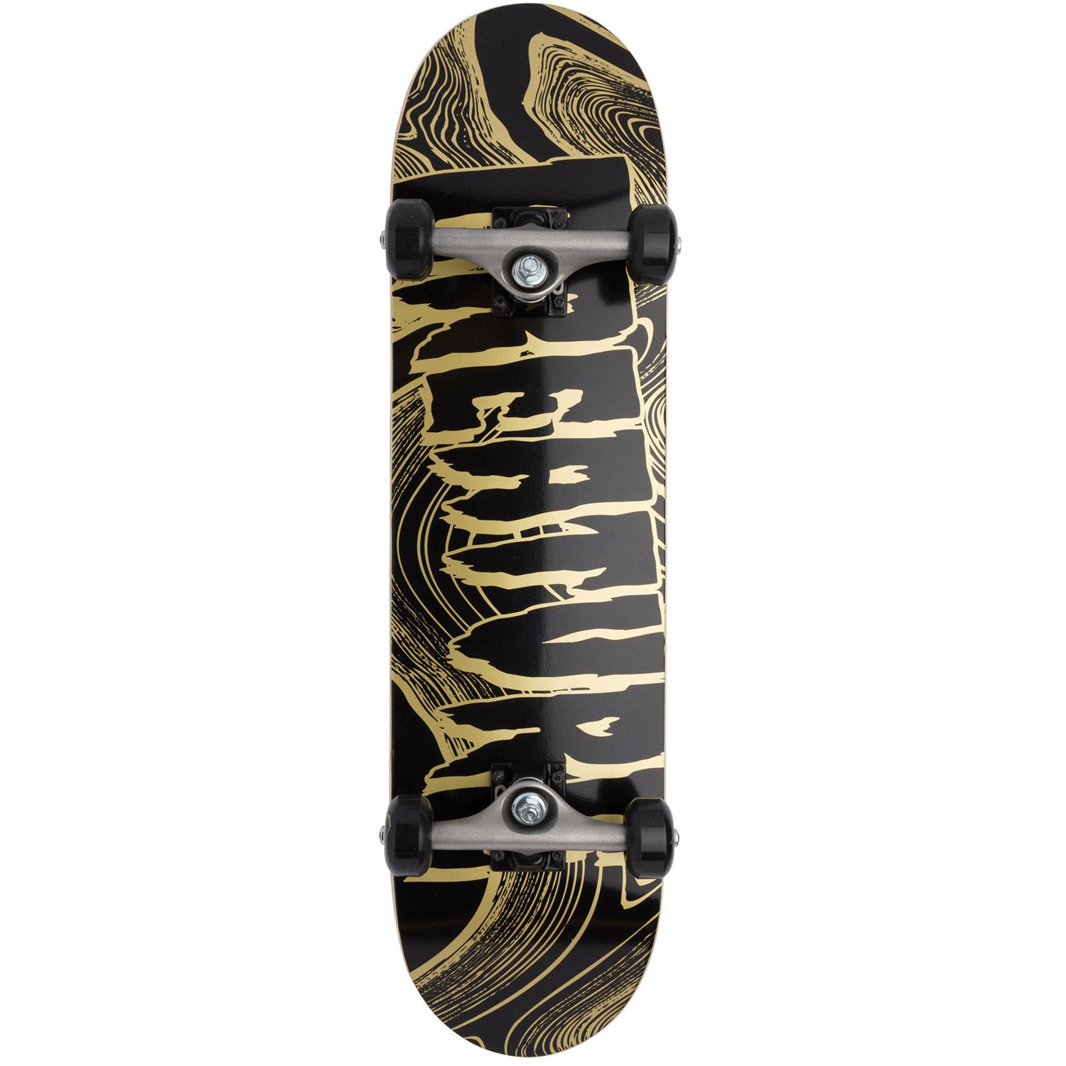 7.75in Mini Metallic Swirl Logo Creature Complete Skateboard