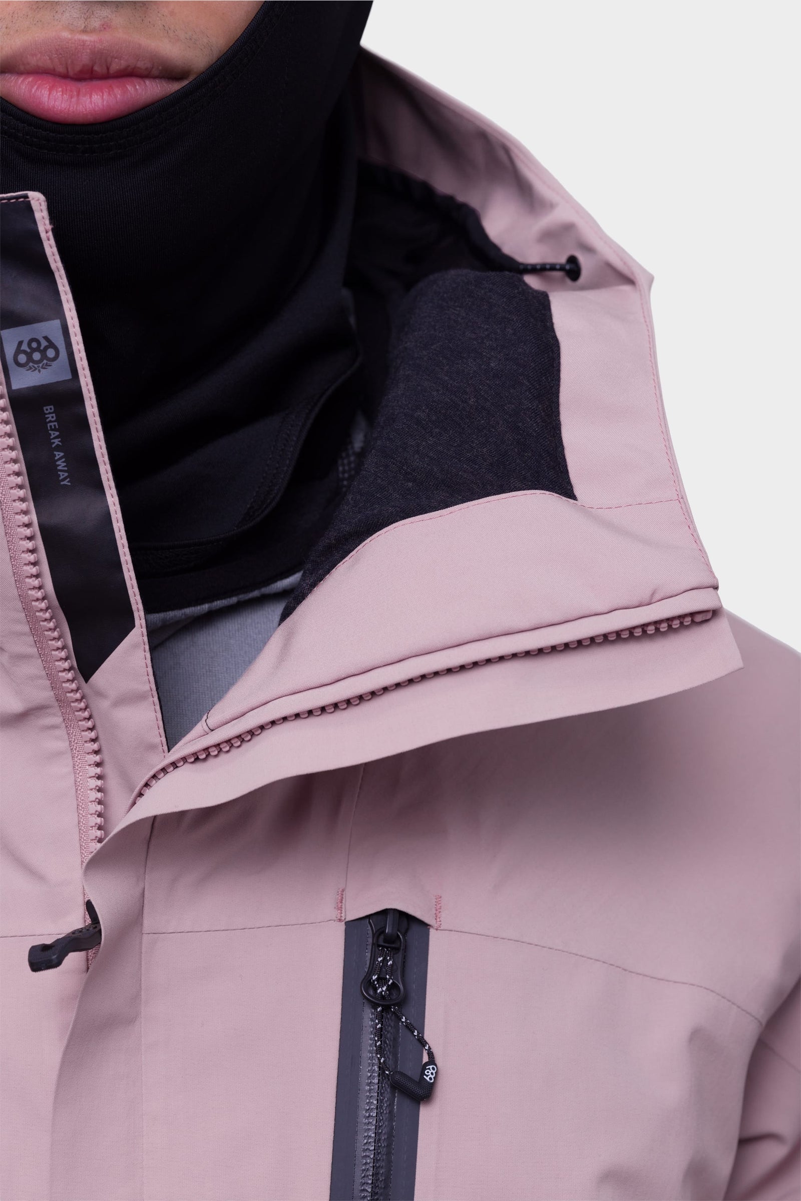 686 Mens Gore-Tex GT Shell Jacket Dusty Mauve