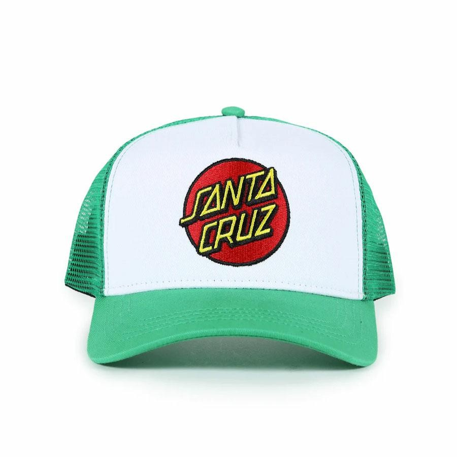 Classic Dot Boys Trucker Hat Black