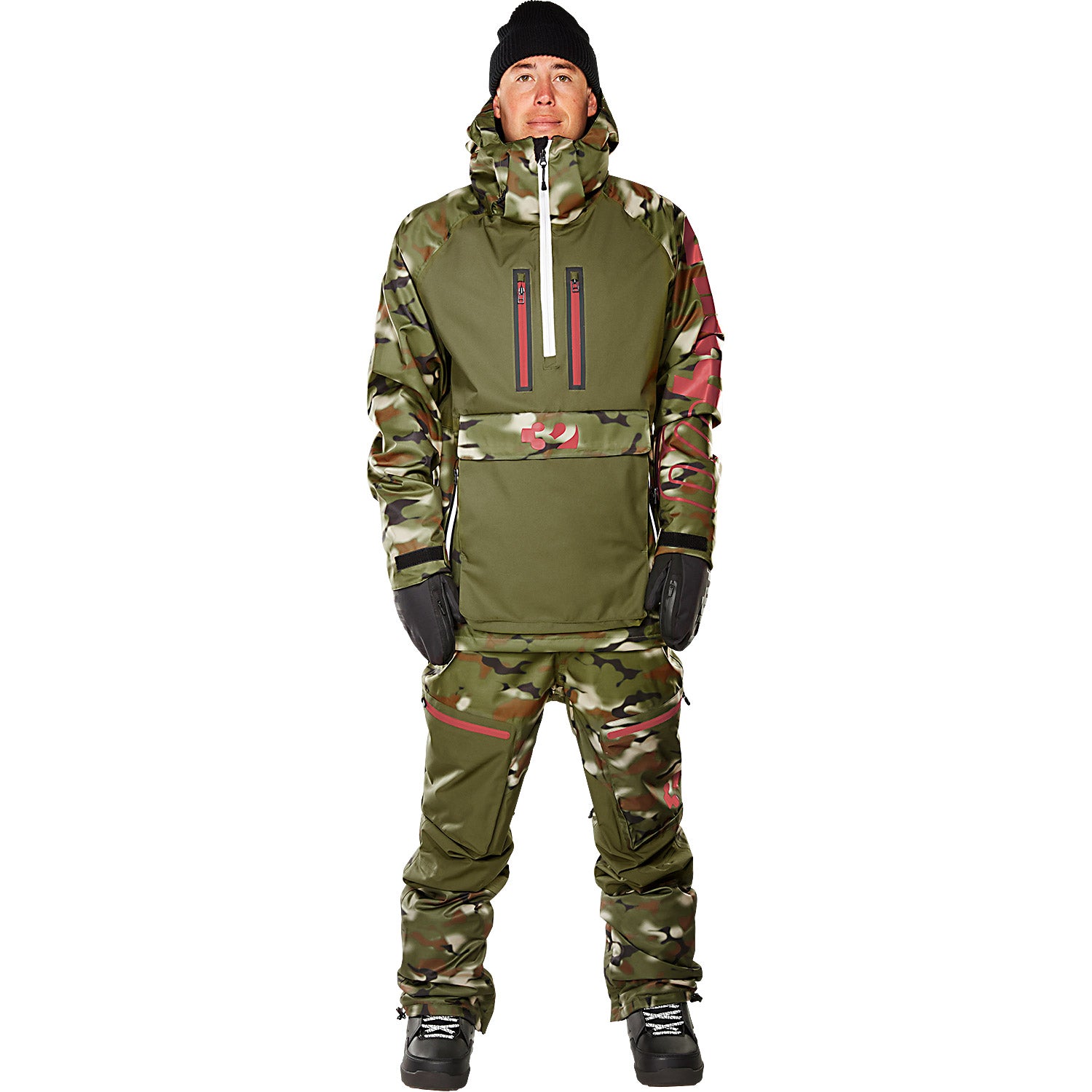 Light Anorak Snowboard Jacket