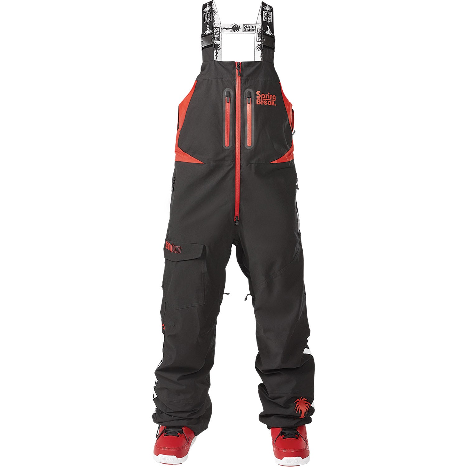 Men's Spring Break X Powder Bib Snowboard Pants