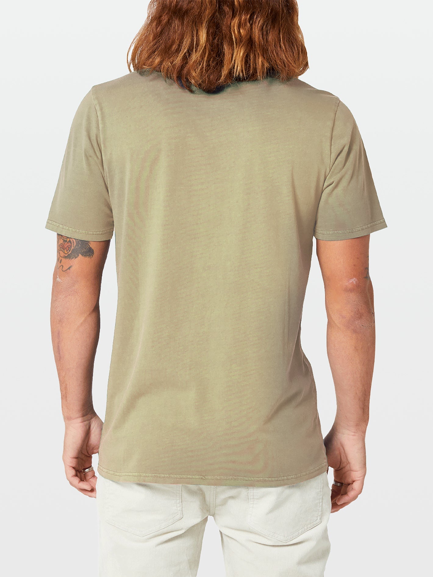 Aus Solid Short Sleeve Tee Shirt