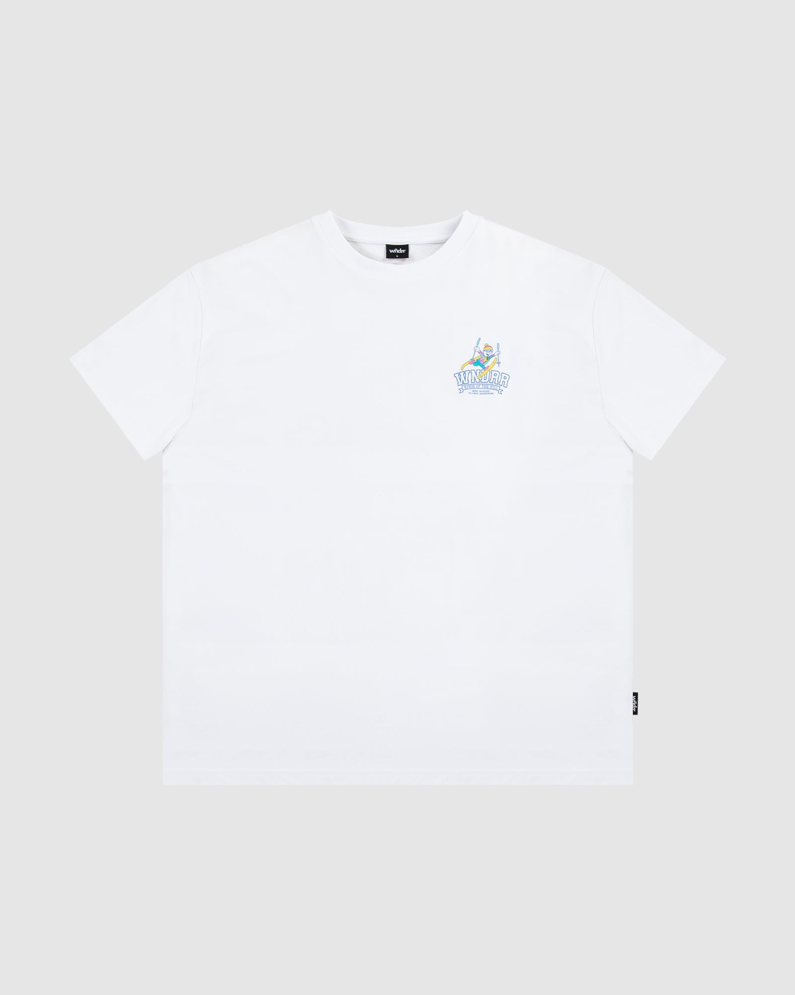 WINTER SPORTS BOX FIT TEE - WHITE