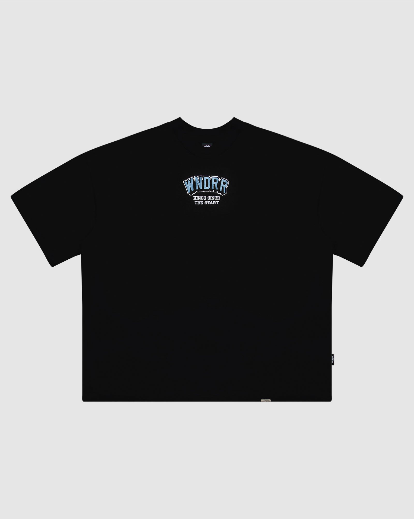 ALL ROUNDER HEAVY WEIGHT TEE - BLACK