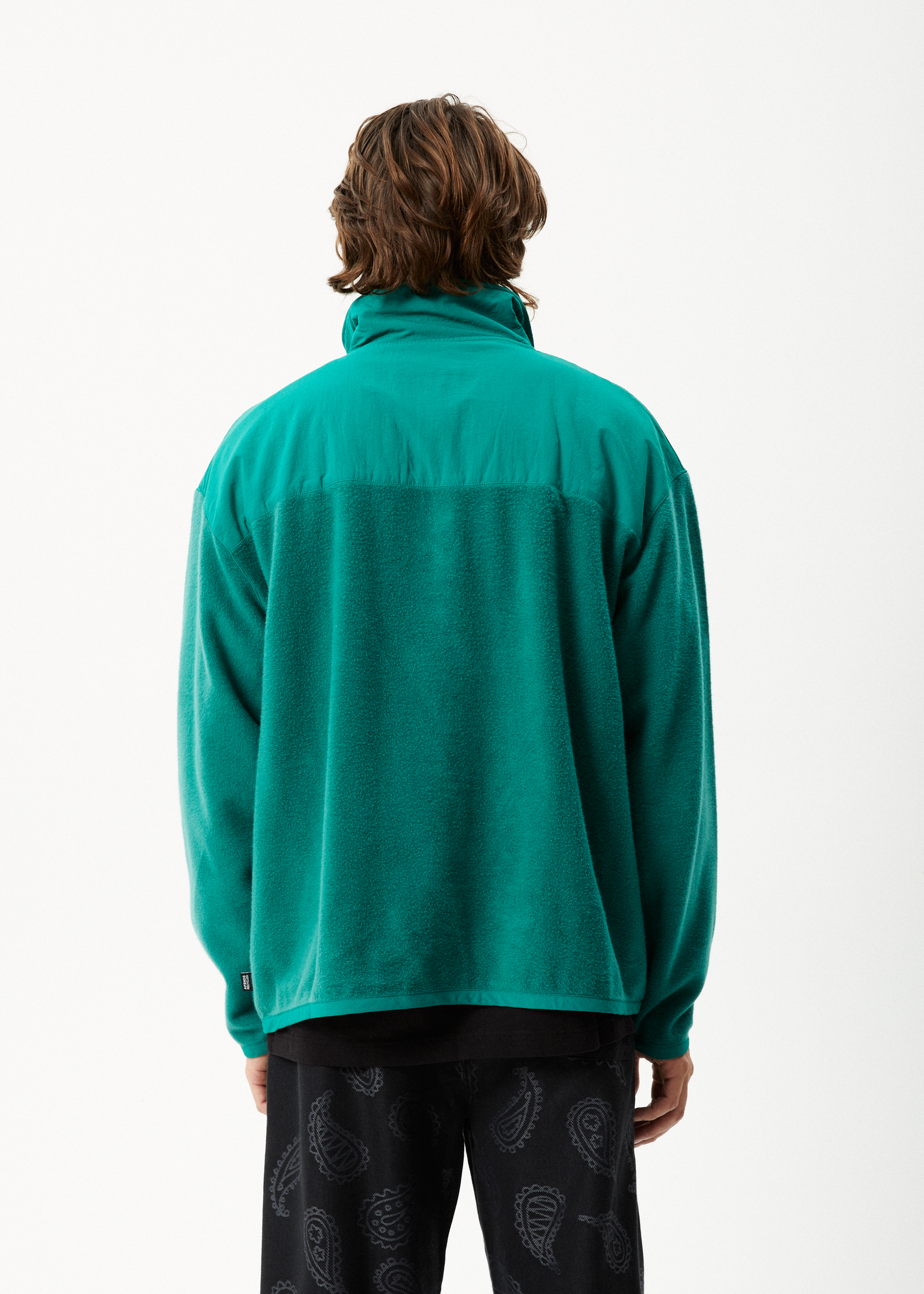 Intergalactic Fleece Pullover Emerald