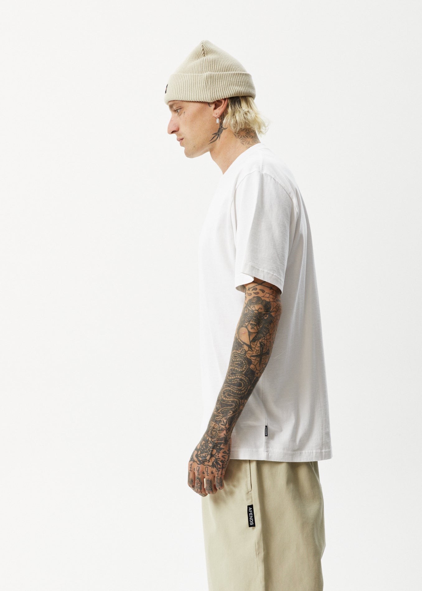 Liquid Retro Logo T-Shirt White