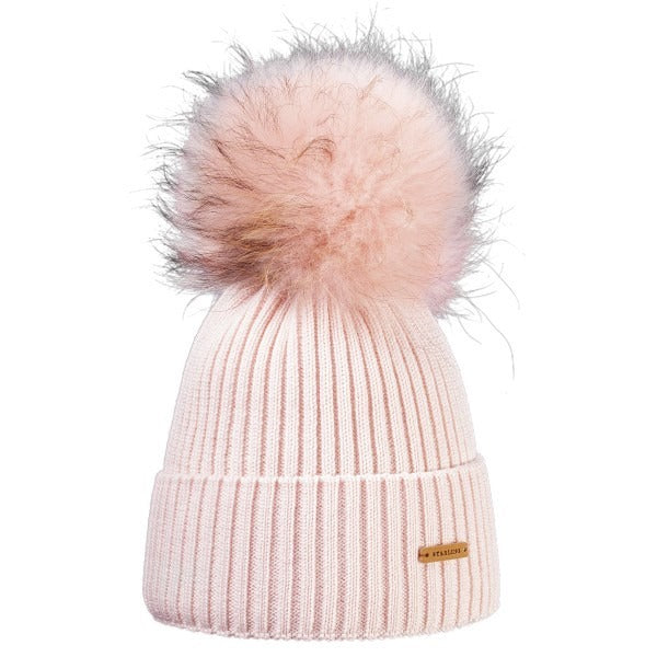 Neil Real Fur Beanie