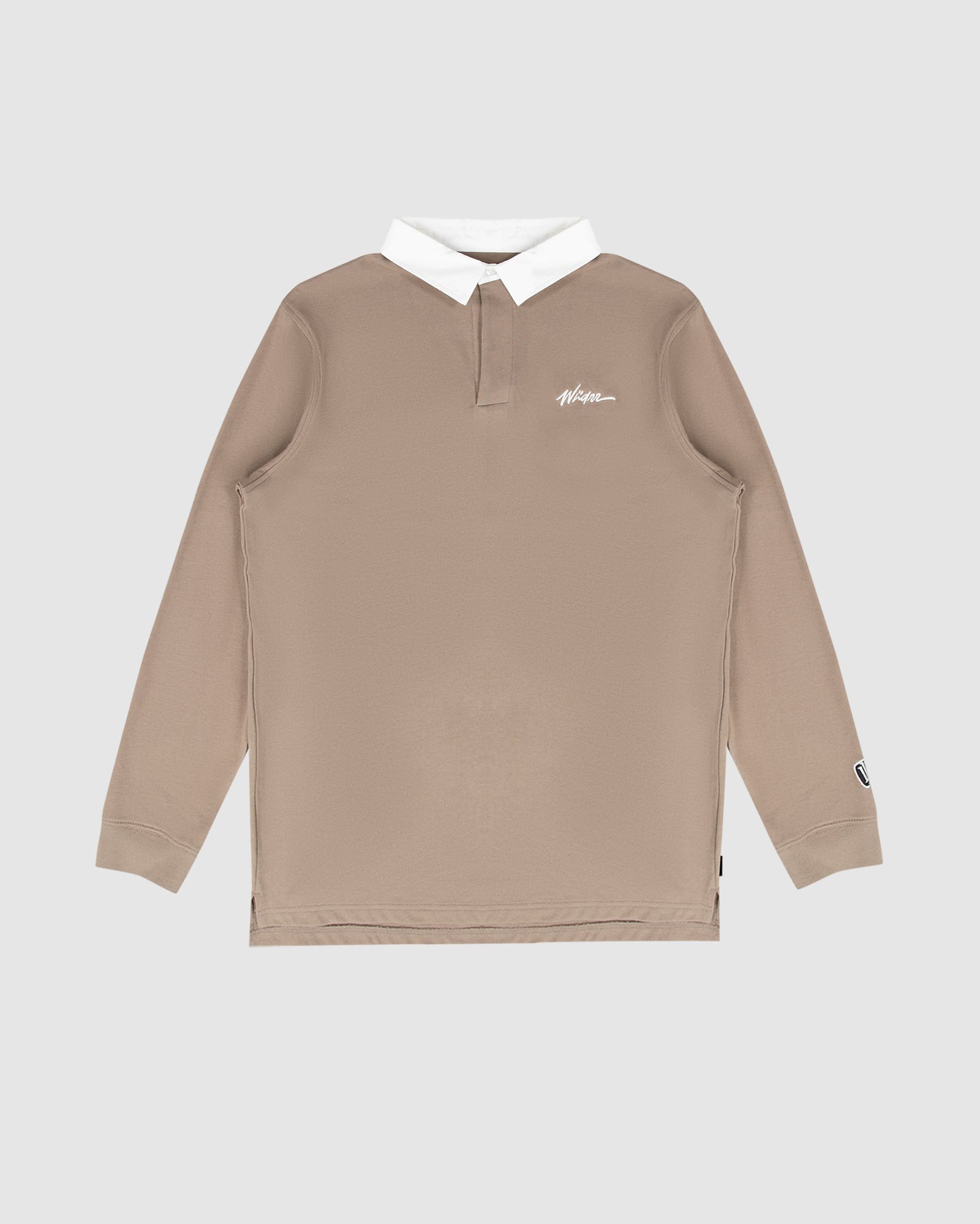 Faded French Terry Tee - Taupe