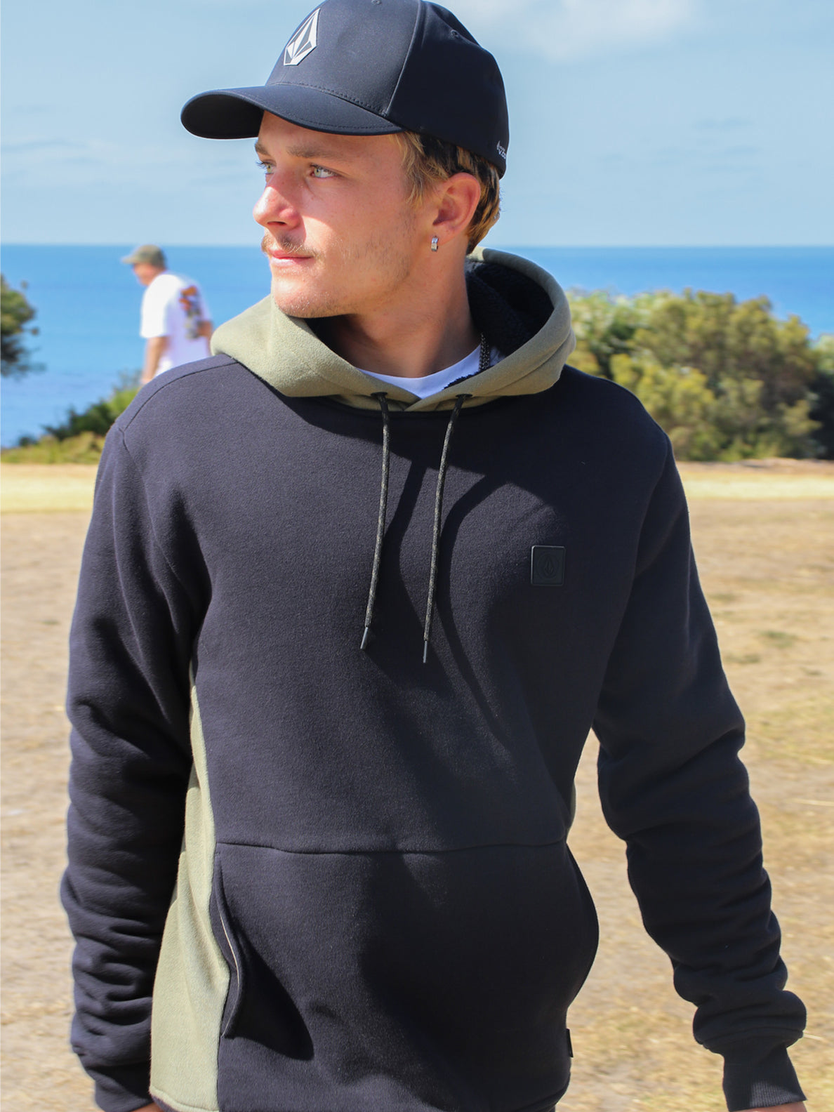 Single Stone Lined Pullover - Dark Slate